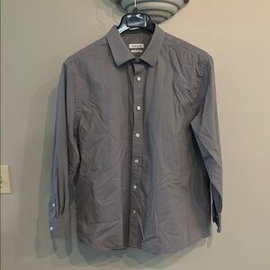 Haggar Classic Fit Light Gray Shirt